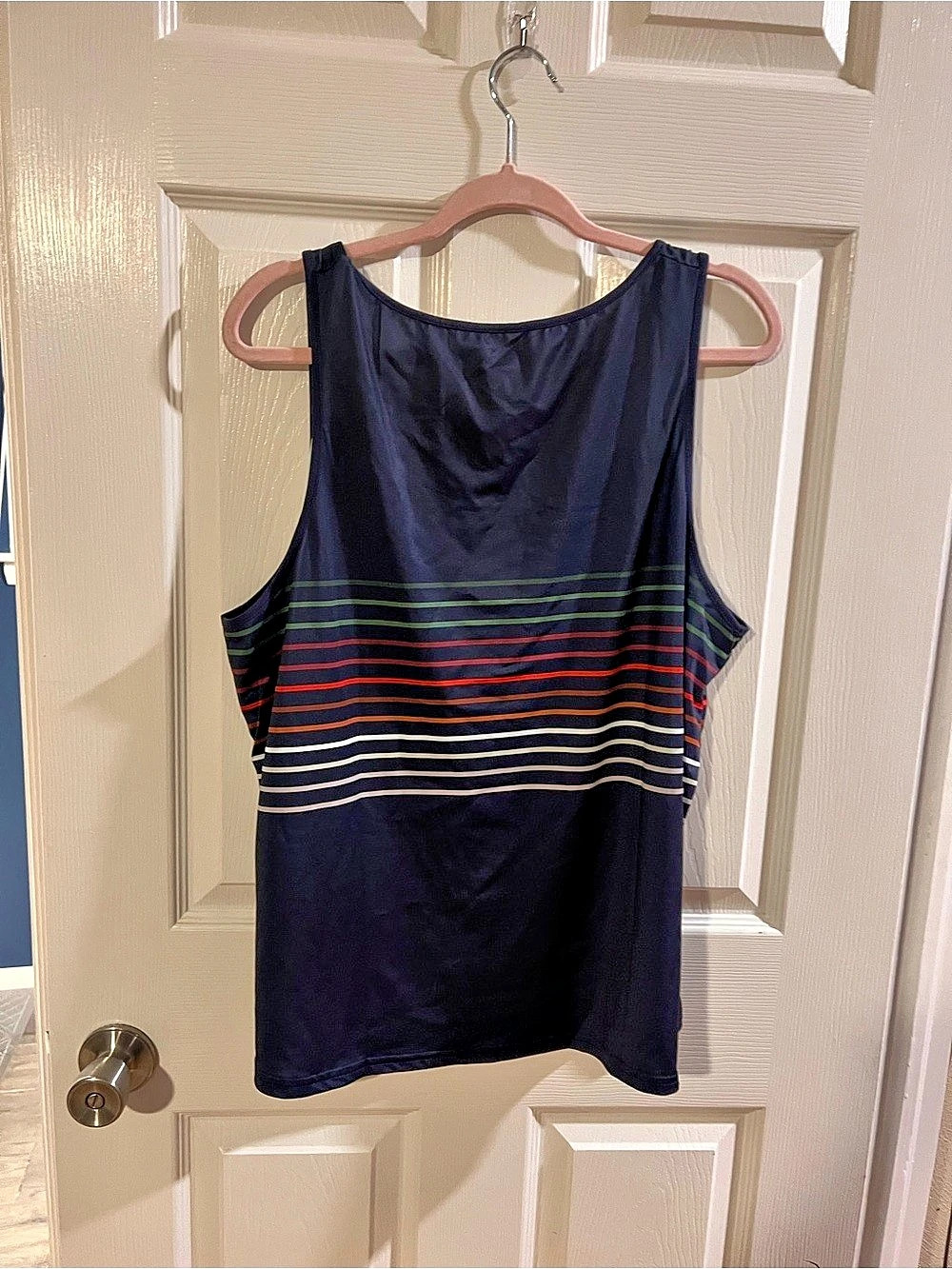 Women's Striped Tank Top in Blue Like New